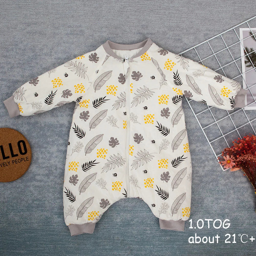 vêtements bébé pour nouveau-né Motif de dessin animé Enfants Jambe fendue