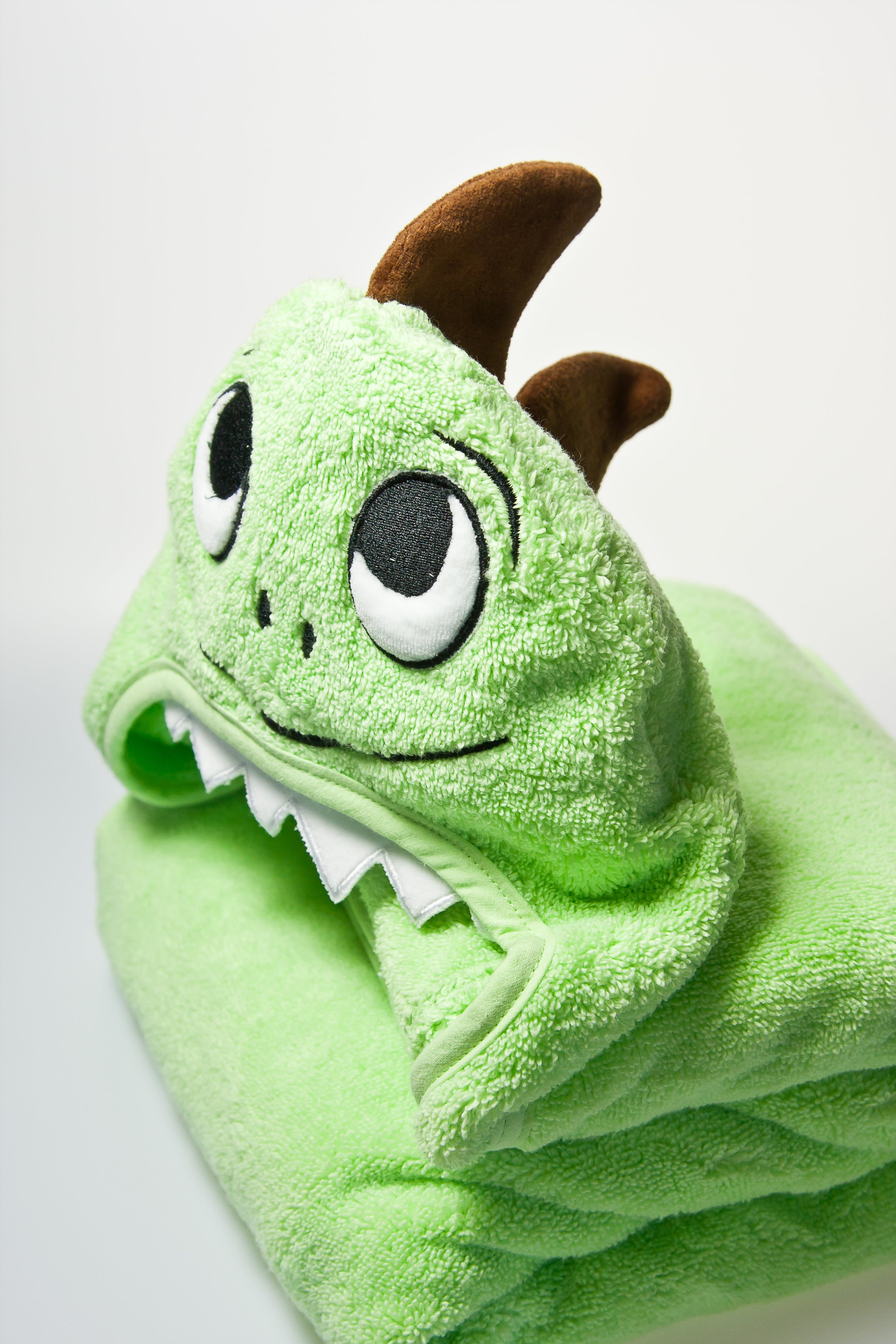 Serviette turque à capuche en coton Dino : Bébé