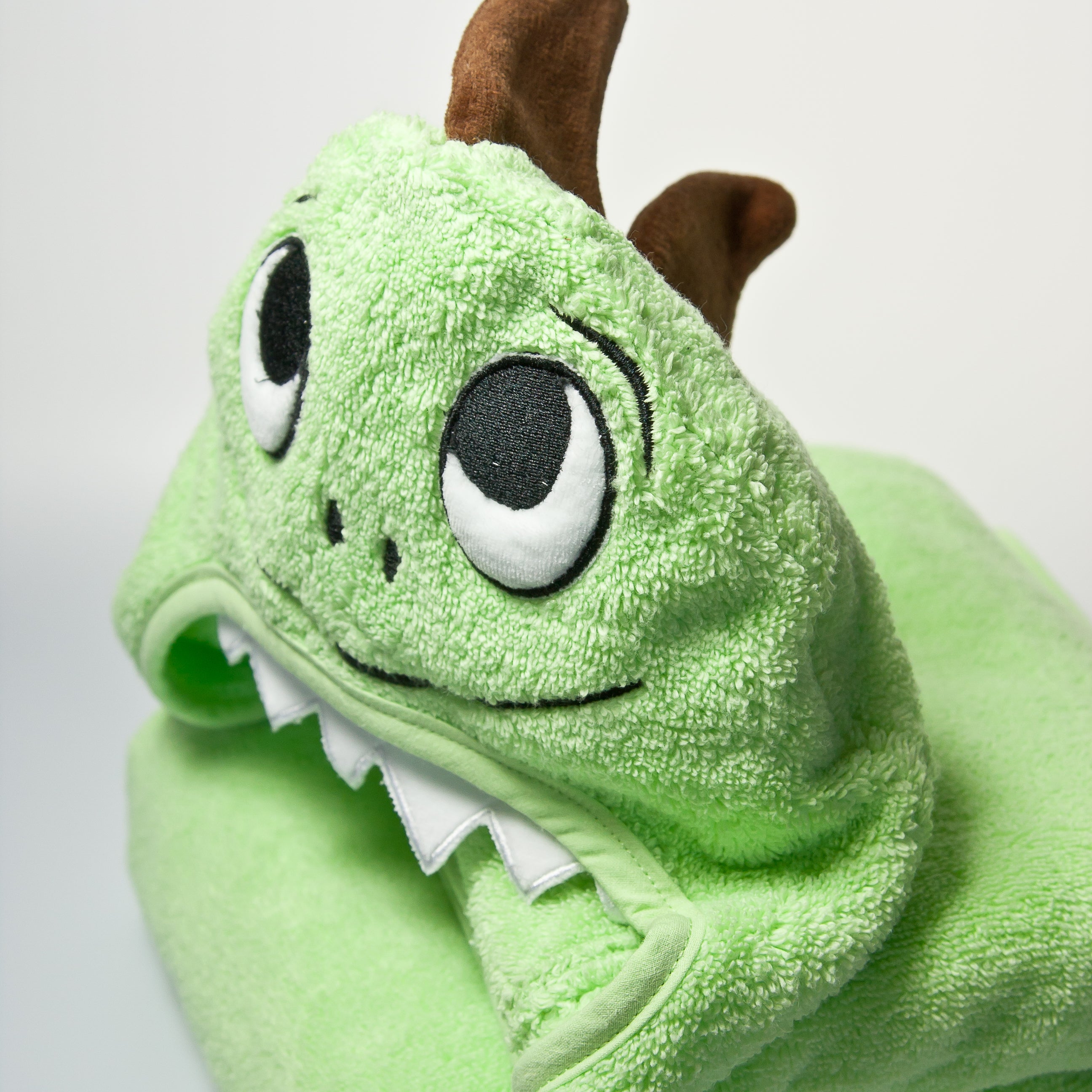 Serviette turque à capuche en coton Dino : Bébé